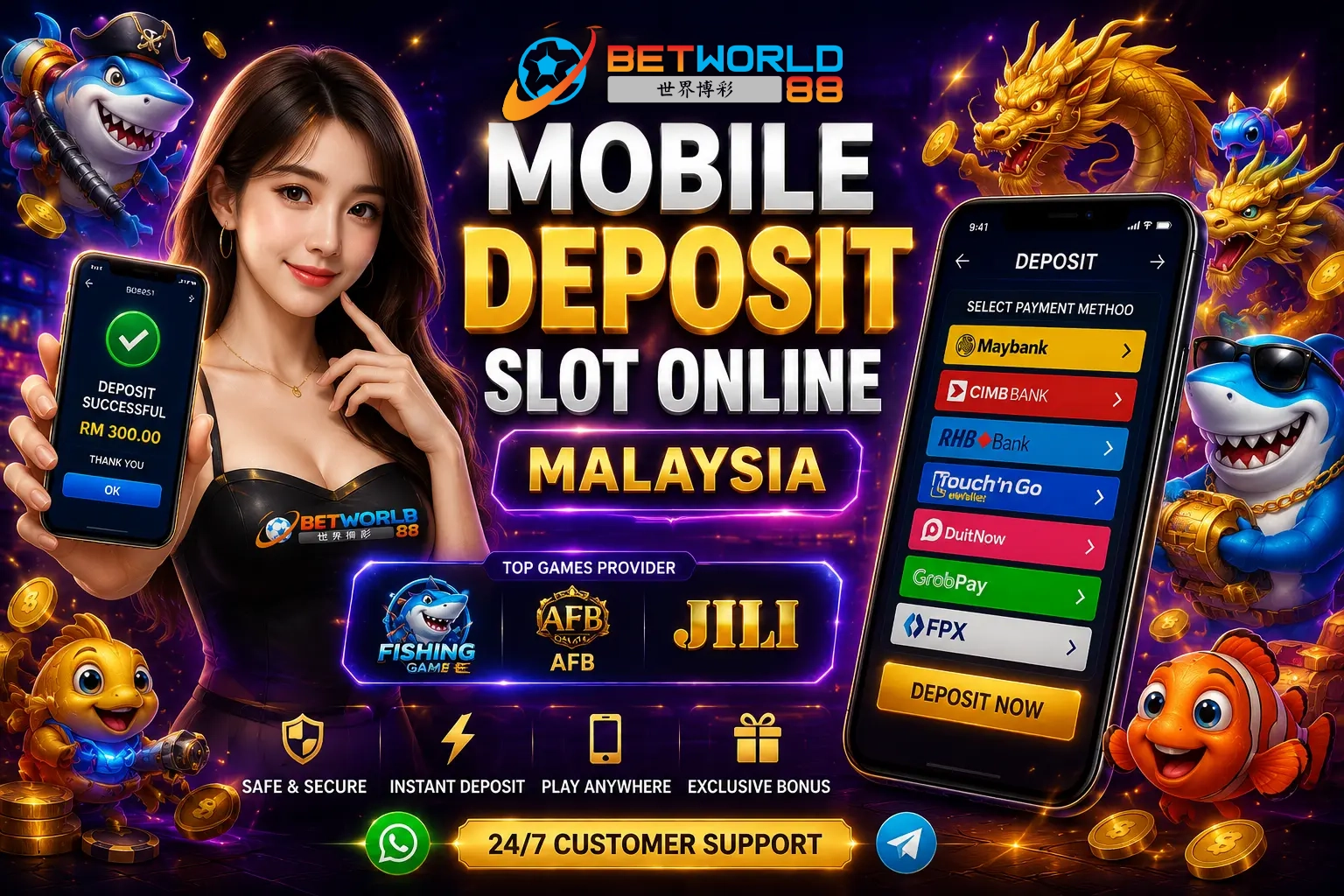 Mobile Deposit Slot Online Malaysia